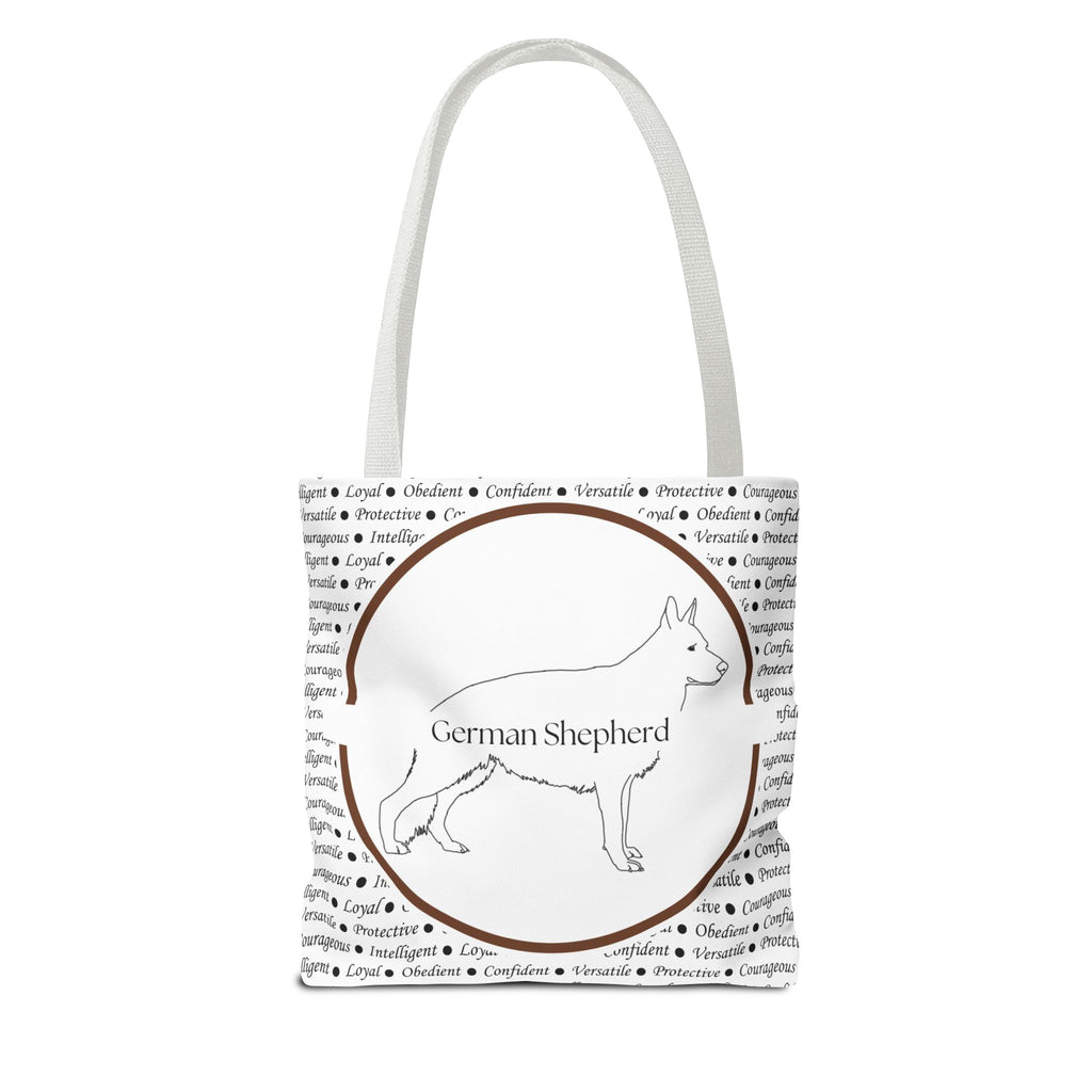 Tygväska med Tysk Schäfer (German Shepherd)-motiv