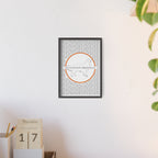 Poster i träram (tavla) med Nova Scotia Duck Tolling Retriever-motiv