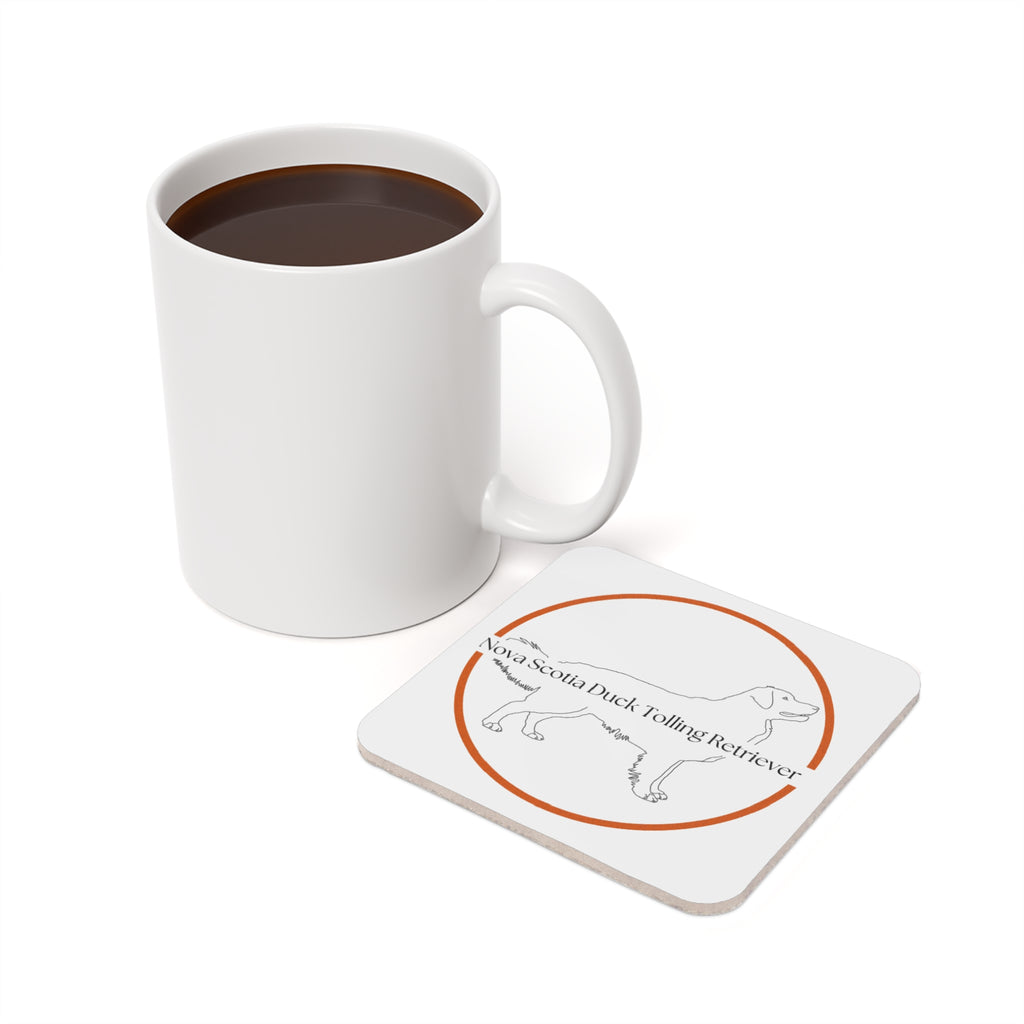 Glasunderlägg med Nova Scotia Duck Tolling Retriever-motiv