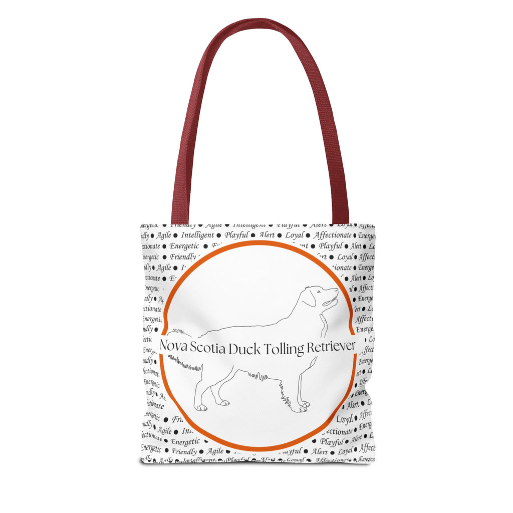 Tygväska med Nova Scotia Duck Tolling Retriever-motiv