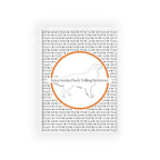 Poster i träram (tavla) med Nova Scotia Duck Tolling Retriever-motiv