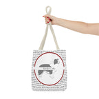 Tygväska med Border Collie-motiv