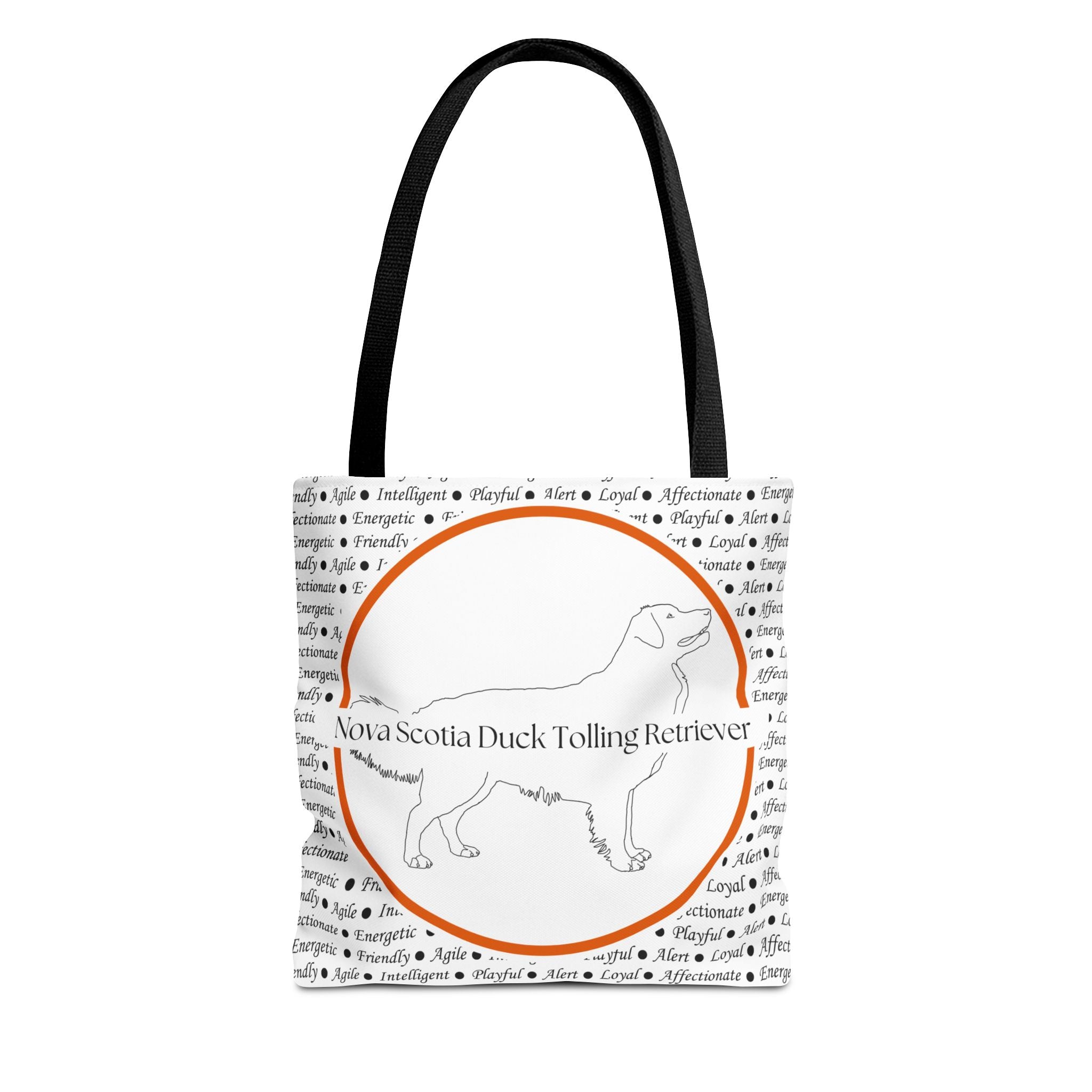 Tygväska med Nova Scotia Duck Tolling Retriever-motiv