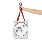 Tygväska med Border Collie-motiv