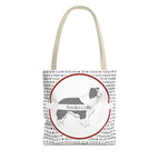 Tygväska med Border Collie-motiv