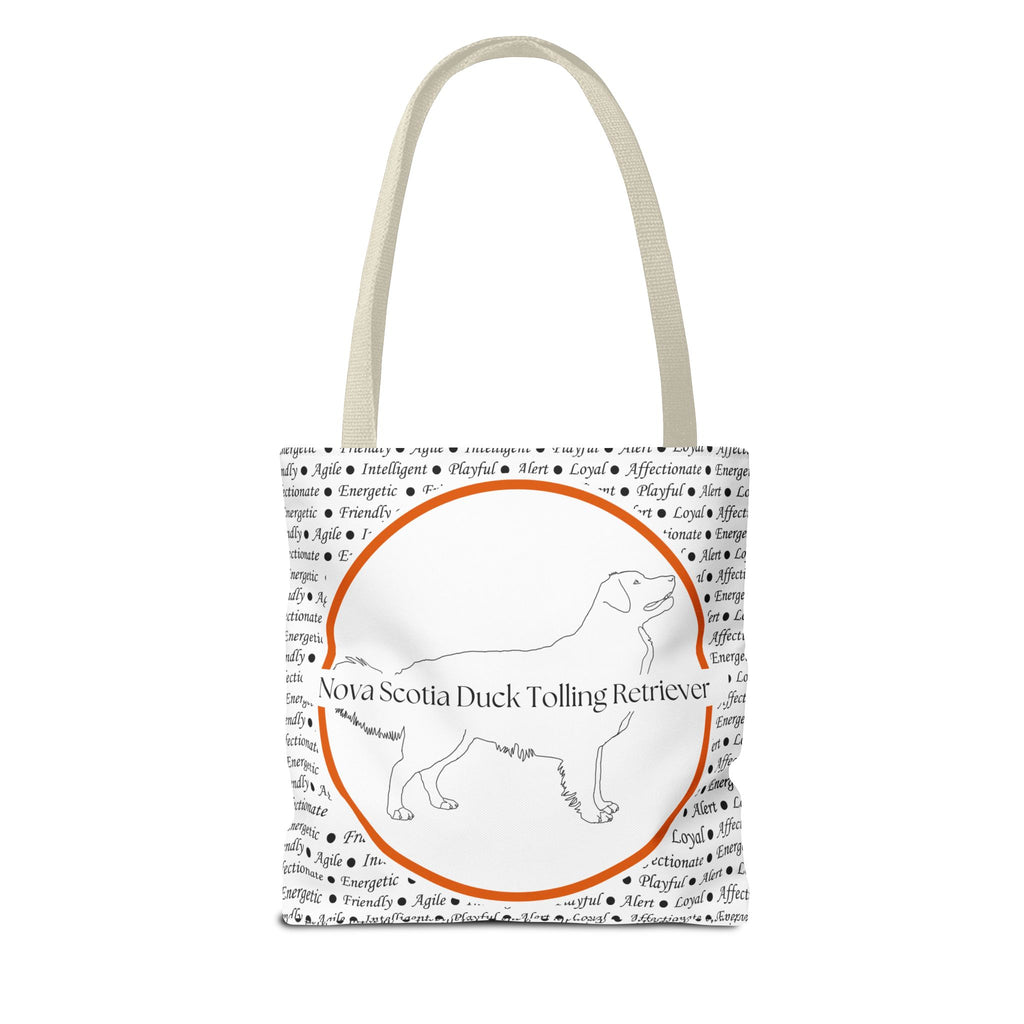 Tygväska med Nova Scotia Duck Tolling Retriever-motiv