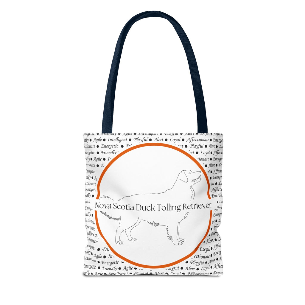 Tygväska med Nova Scotia Duck Tolling Retriever-motiv