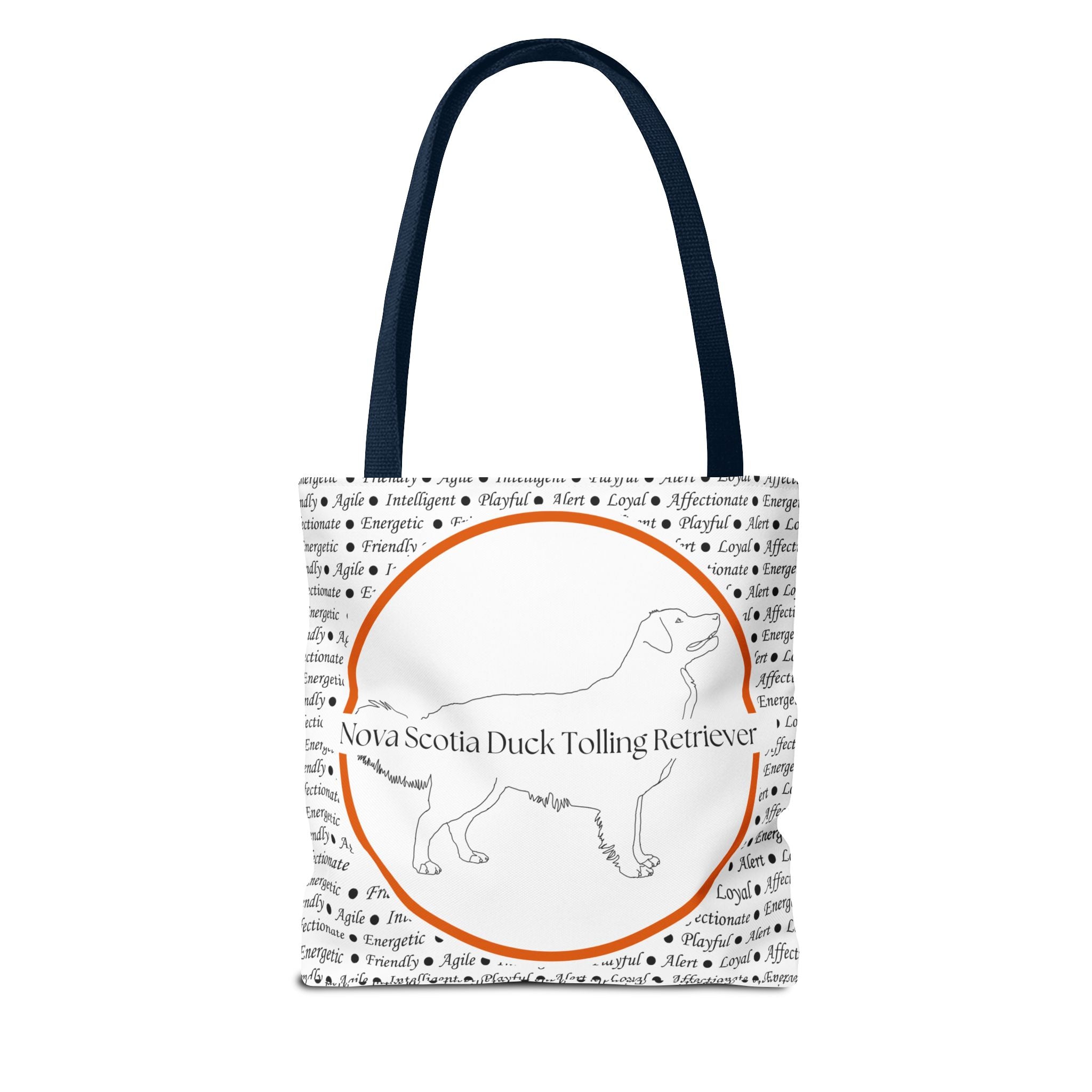 Tygväska med Nova Scotia Duck Tolling Retriever-motiv