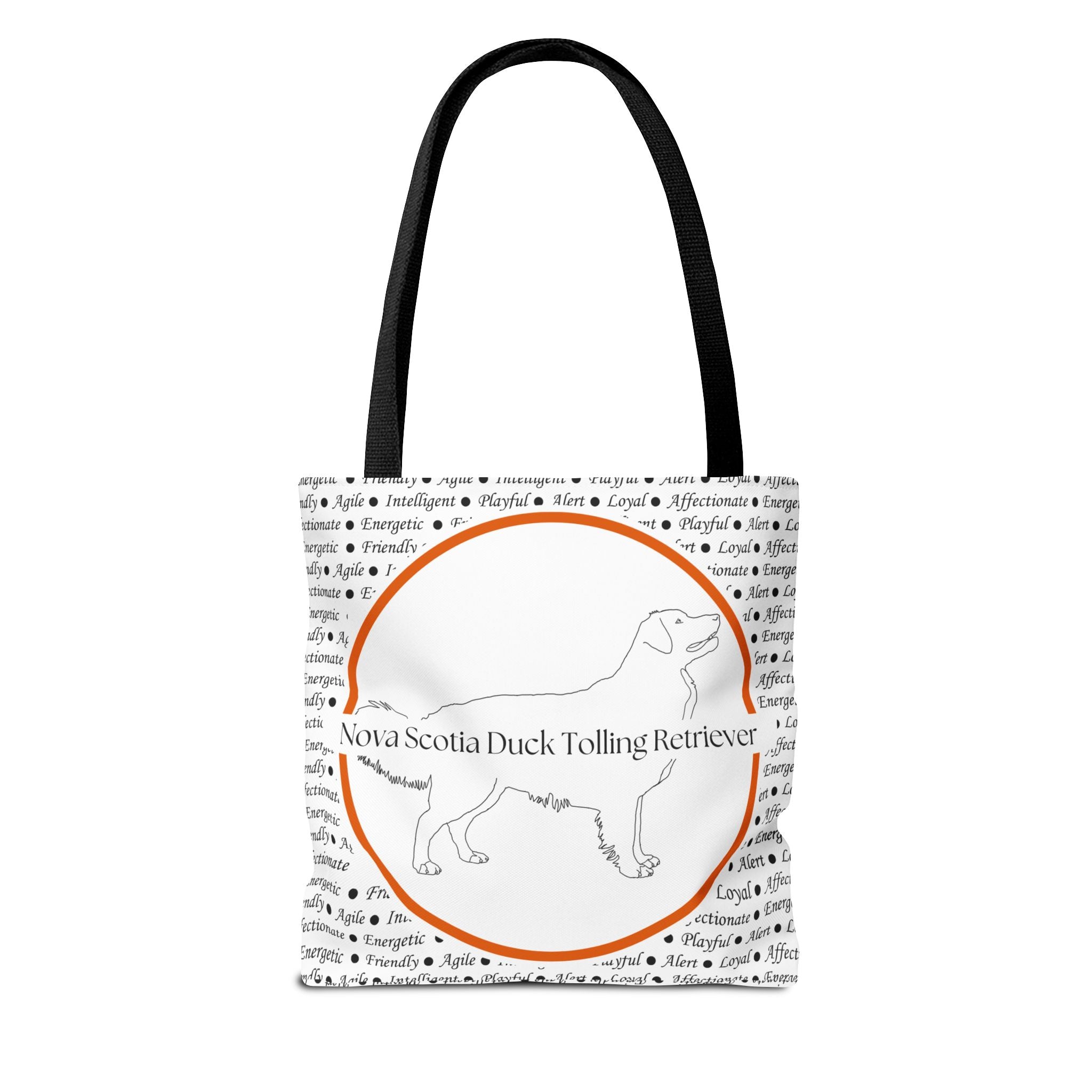 Tygväska med Nova Scotia Duck Tolling Retriever-motiv