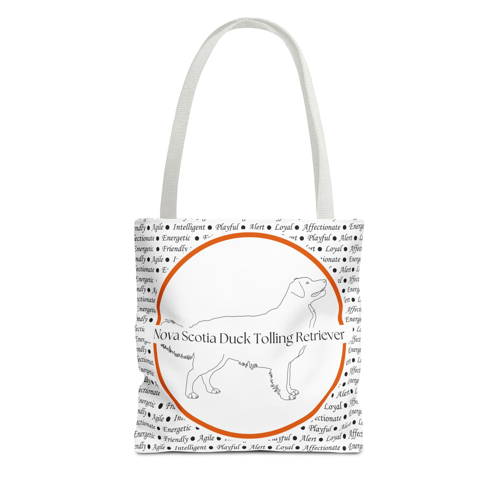Tygväska med Nova Scotia Duck Tolling Retriever-motiv