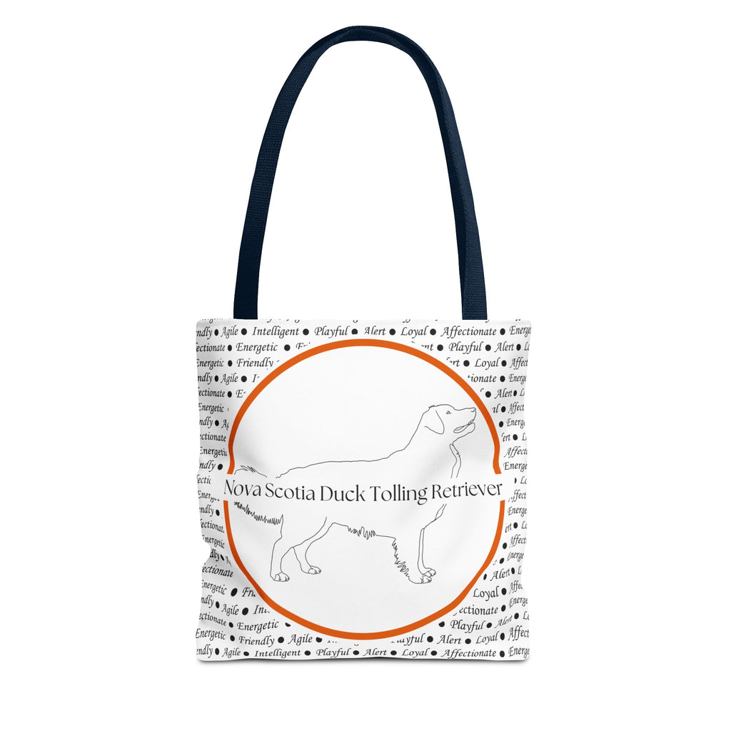 Tygväska med Nova Scotia Duck Tolling Retriever-motiv