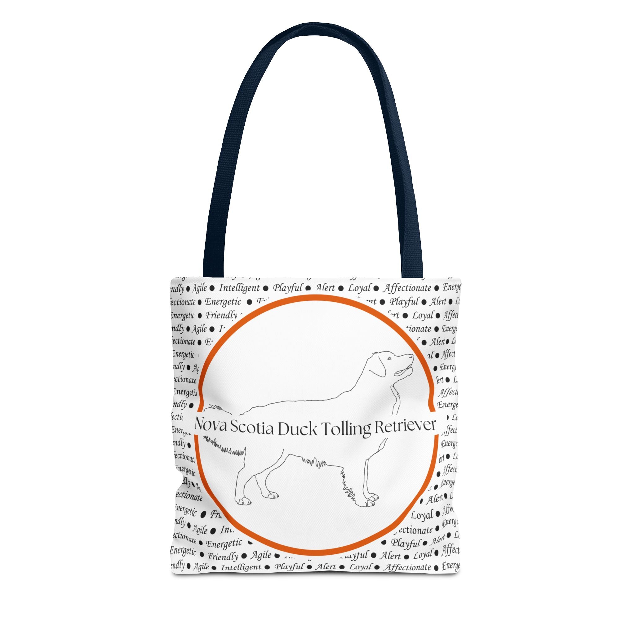 Tygväska med Nova Scotia Duck Tolling Retriever-motiv