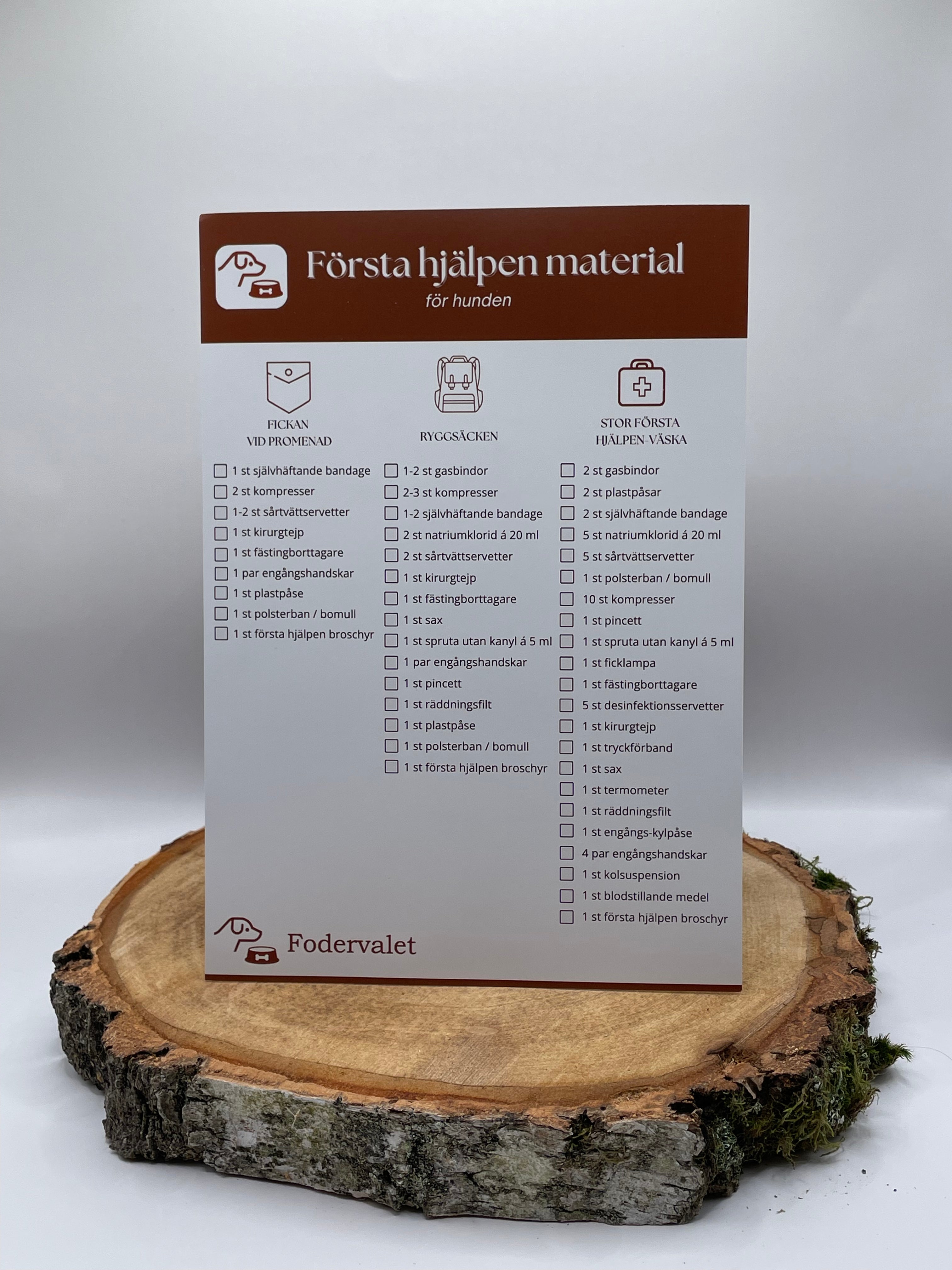 Komplett paket: Första Hjälpen Total – Hund
